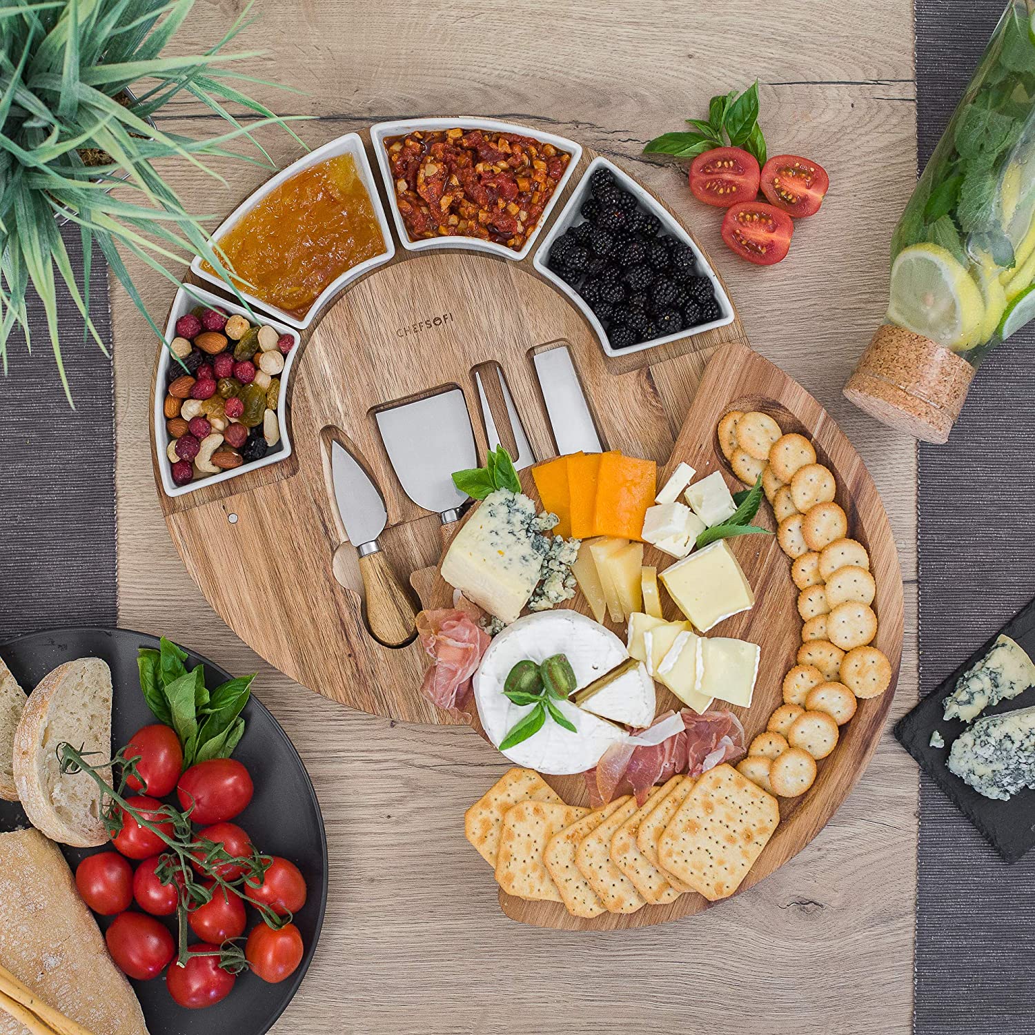 ChefSofi Cheese & Charcuterie Board Set - ChefSofi