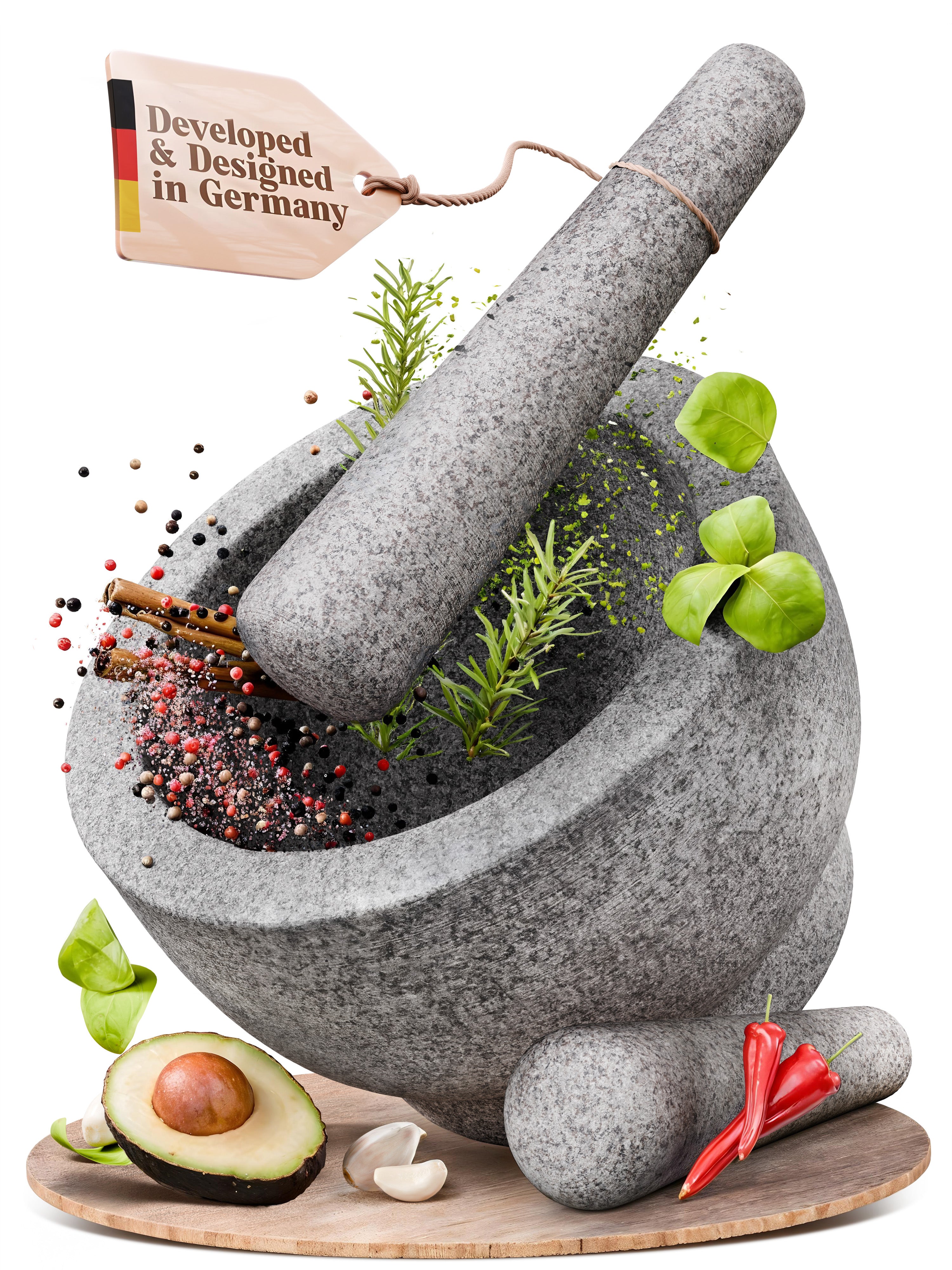 ChefSofi Large Mortar & Pestle Set